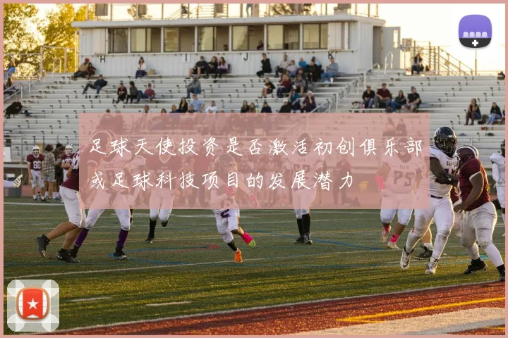 足球天使投资是否激活初创俱乐部或足球科技项目的发展潜力