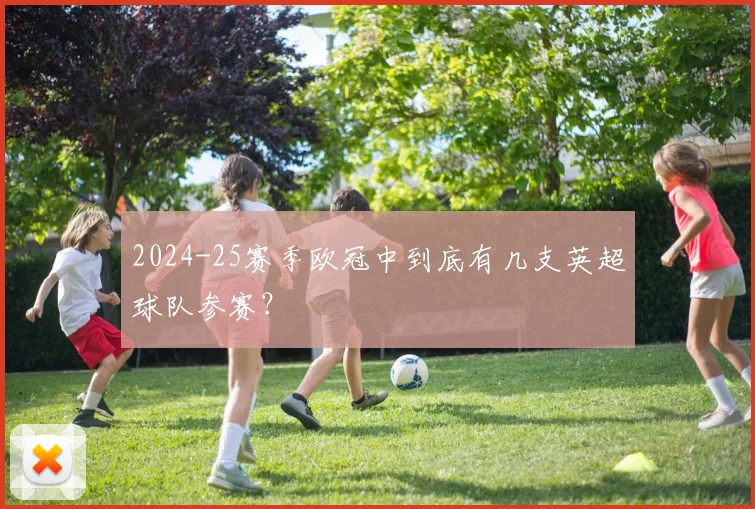 2024-25赛季欧冠中到底有几支英超球队参赛？